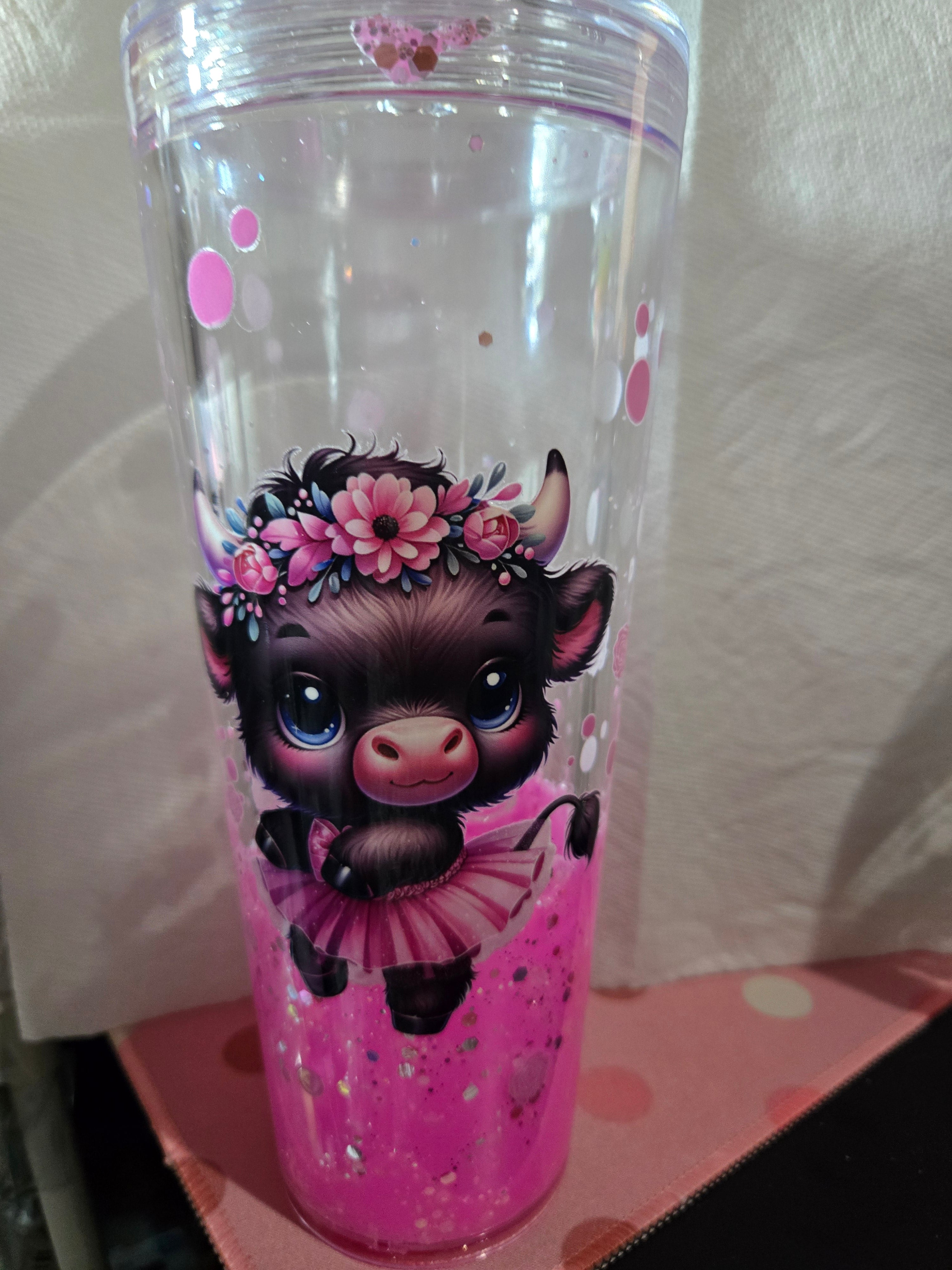 24oz tumbler acrylic cup