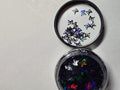Lv black glitter shape