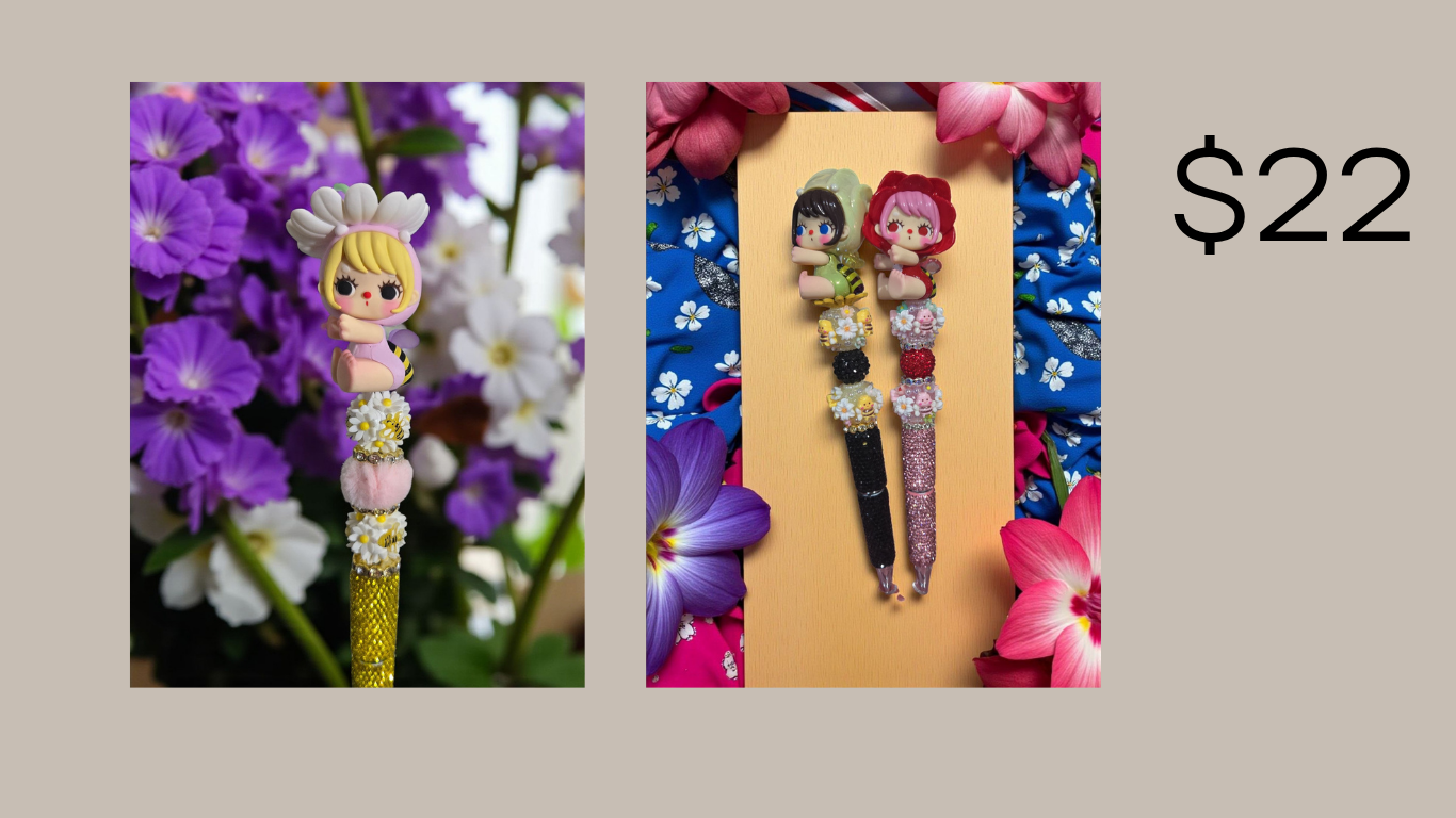 Big topper Rhinestone pens