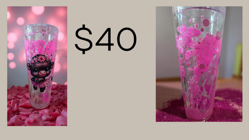 24oz tumbler acrylic cup